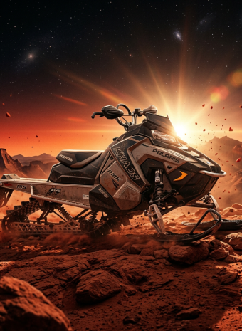 Снегоходы Polaris RMK Khaos 155: почему это лучший выбор для глубокого снега